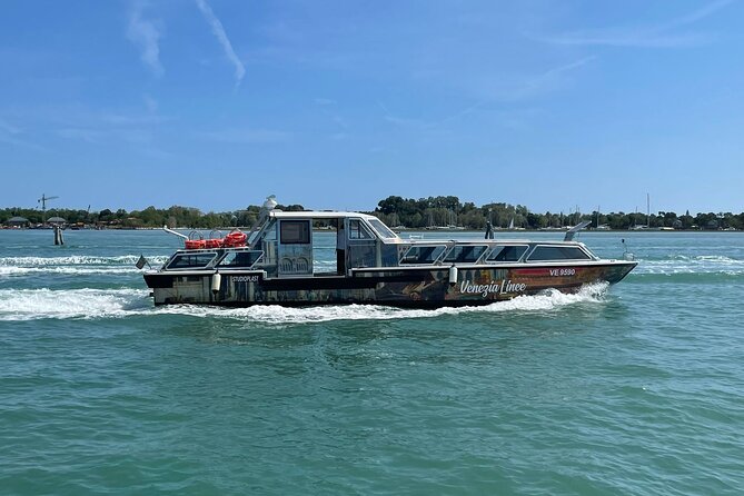 1-hour panoramic tour of Venice by boat - Piazza San Marco by boat: bell tower and Doge’s Palace, framed from the lagoon