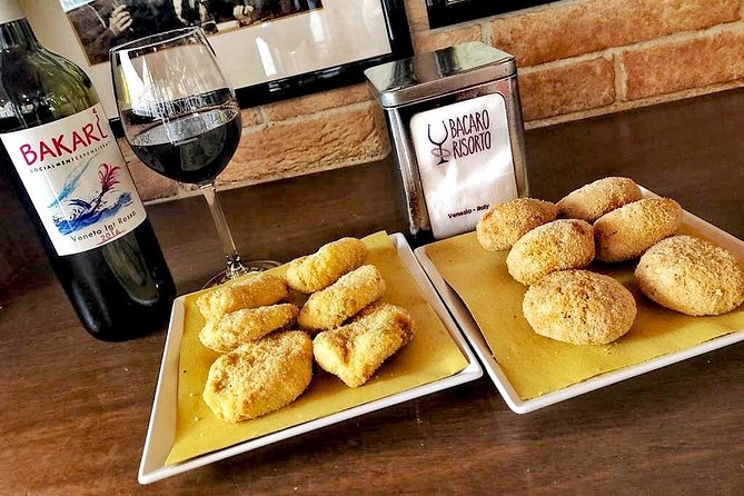 Brunetti's Venice: A Culinary Journey Through Leon's Mysteries - San Polo bacaro time: cichetti on bread, polenta, and wine