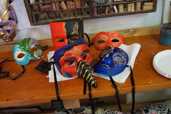 Carnival Mask Decoration Class at Casanova's Prisons - The mask workshop: what you do during the hour