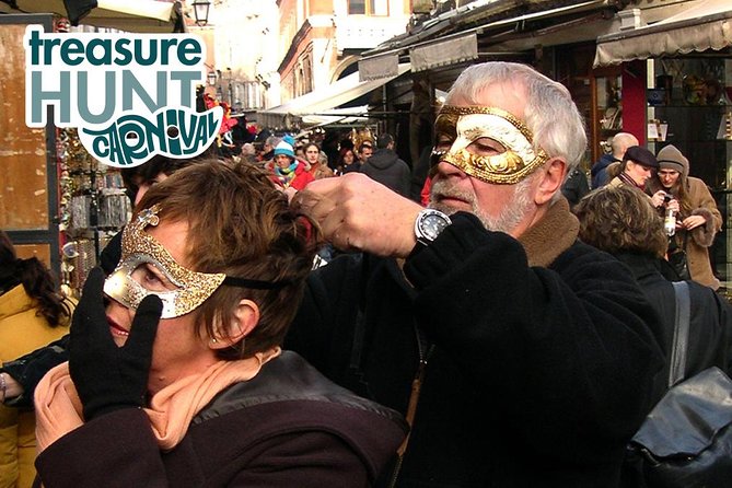 Carnival Treasure Hunt & Mask Painting Workshop - Finishing at the treasure: your white mask and decorating class