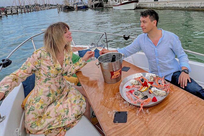Cena at Gatto Nero (or Hosteria)with SunSet Cruise Around Burano - Stop 2: Torcello—Slow Water, Different Pace