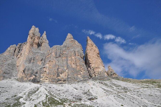 Dolomites & Cortina Small Group Tour from Venice - Tre Cime di Lavaredo: getting the big-peak view from Lake Antorno