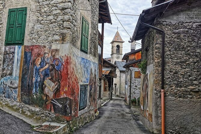 Dolomites Day Trip from Venice & Treviso: Top & Hidden Gems - First Taste of the Mountains: Cibiana di Cadore and Its Mural Streets