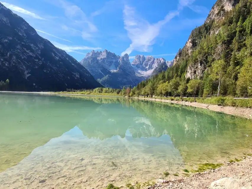 From Venice and Treviso: Dolomites Day Tour - Landro Lake and the Tre Cime di Lavaredo viewpoint moment