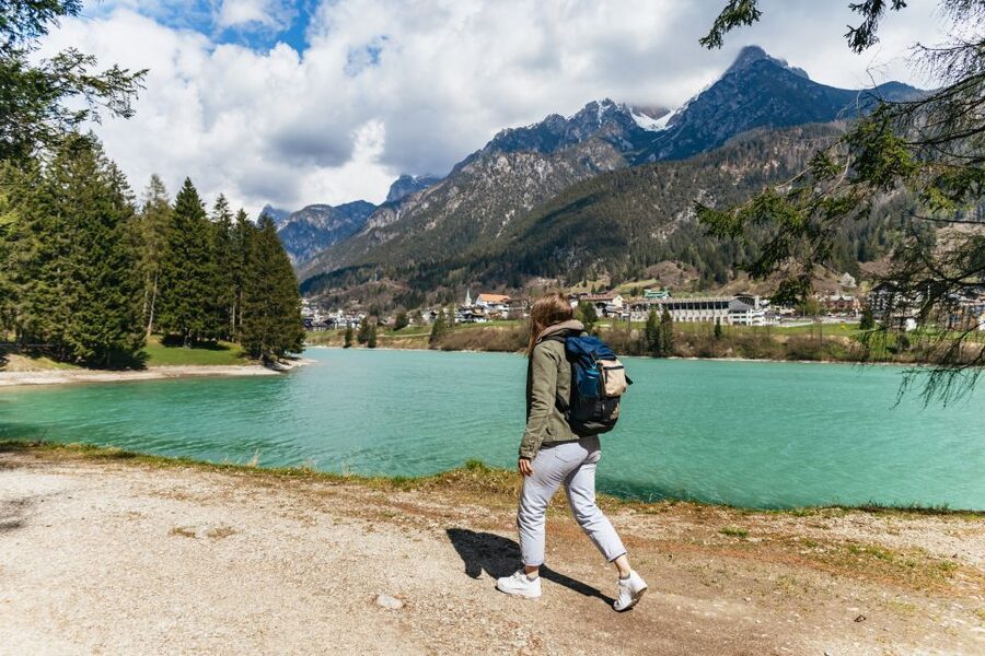 From Venice: Cortina and Dolomites Mountains Day Trip - Morning Warm-Up: Lake Santa Croce for First-Strike Photos