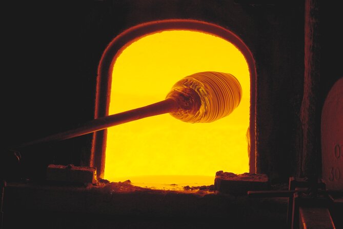Glass Blowing Live Demo, Showroom visit and Artistic Glass gift! - Murano’s story, told while you watch glass change shape