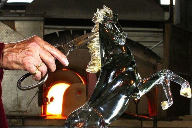 Glass Blowing Show Visit Murano Glass Factory and Showroom OMG - The Live Techniques: Solid Glass and Glassblowing