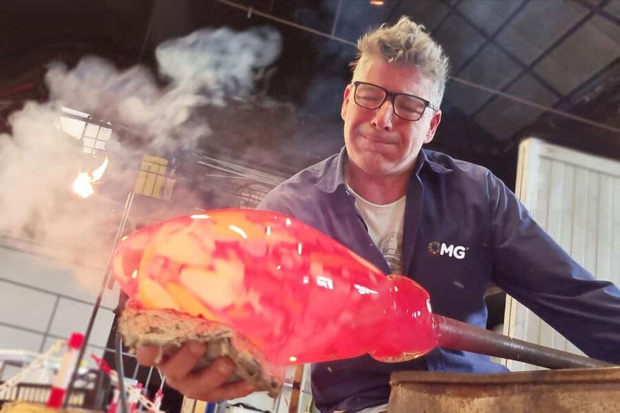 Glass Blowing Show Visit Murano Glass Factory & Showroom OMG - Murano glass, explained by people who actually work the furnace