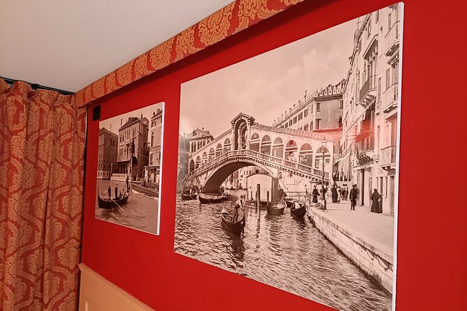 History Gallery: Venice in the Past 3D Experience - The Yard of Venice section: gondola secrets and story-led Venice