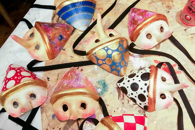 Mask-making workshop in the heart of Venice - Why the 8-person limit makes this class worth your time