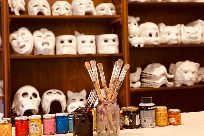 Mask Workshop - Paint Your Own Venetian Mask in Venice, Italy - Campo San Tomà start point: getting to your mask day