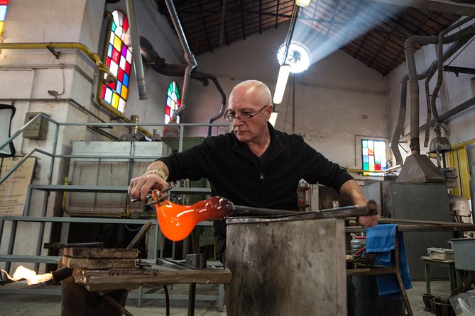 Murano by Private Watertaxi Including Glass Blowing Demo with Hotel Pickup - Colleoni Showrooms and the 20% Purchase Discount (No, They Won’t Dress It Up)