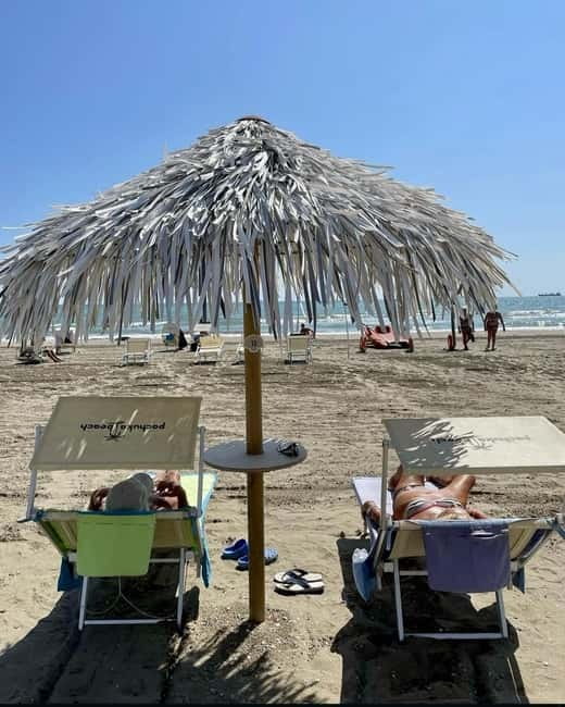 Private Beach Day from St. Mark’s Square: Enjoy Sun & Relax - From St. Mark’s Square to the Lido: a smooth exit from the crowds