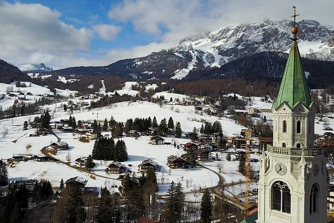 Private Dolomites Day Trip from Venice by Mercedes Van - Cortina d’Ampezzo: Your First Dose of Dolomites Style