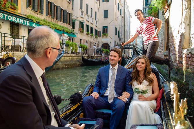 Renew your wedding vows on a romantic gondola - Why This Vow Renewal Works in Venice