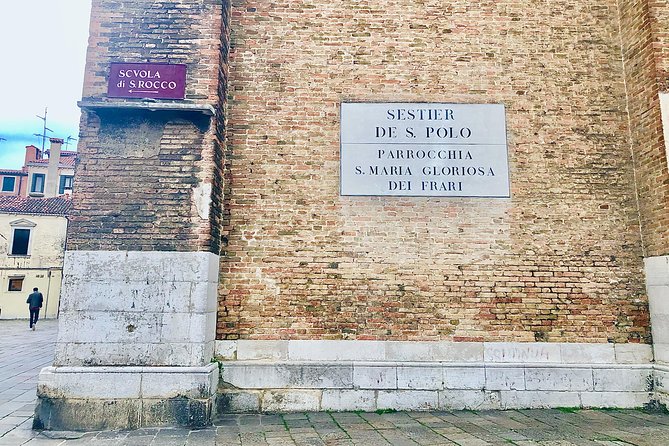 San Polo, Rialto & Frari: 2-Hour Private Walking Tour in Venice - Basilica di Santa Maria Gloriosa dei Frari: the art-and-architecture finish