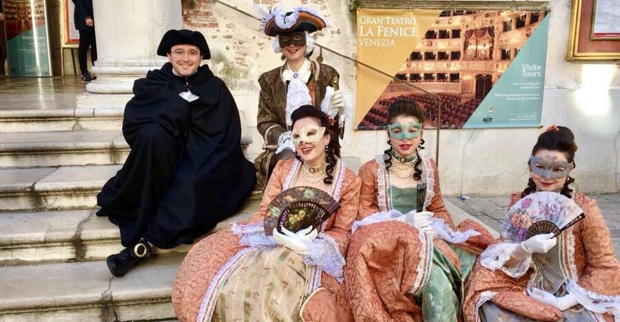 Secrets of Venice Carnival and Life of Casanova Tour - Arriving at Teatro la Fenice: where Carnival energy starts