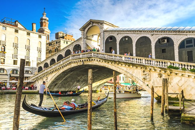 St. Mark’s Basilica Guided Tour with Venice Canals Gondola Ride - Gondola ride through the Grand Canal and quiet waterways