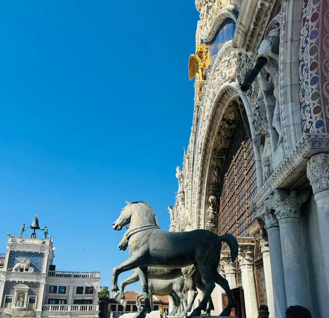 St. Mark’s Basilica, Terrace, Bell Tower Skip-the-Line Entry - Museum access: bronze horses and the long story behind the art