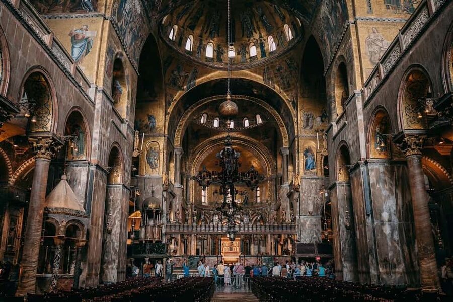 St. Mark's Basilica Tour with Priority Entrance + Gondola - Terrace and higher views: a moment above the gold