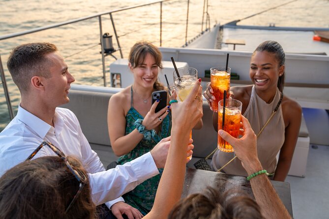 Sunset Jazz Catamaran Cruise with Aperitivo and Live Saxophone - Live sax vs. music track: the part you should plan for