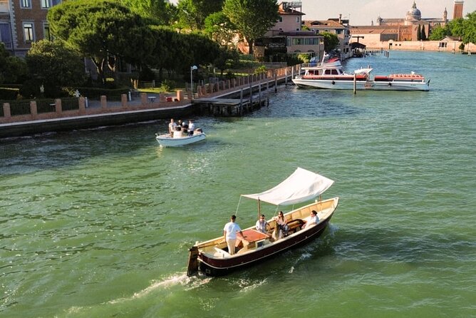 Typical boat ride in the Venice lagoon - Burano Color, Lace Shops, and Bussolai Time