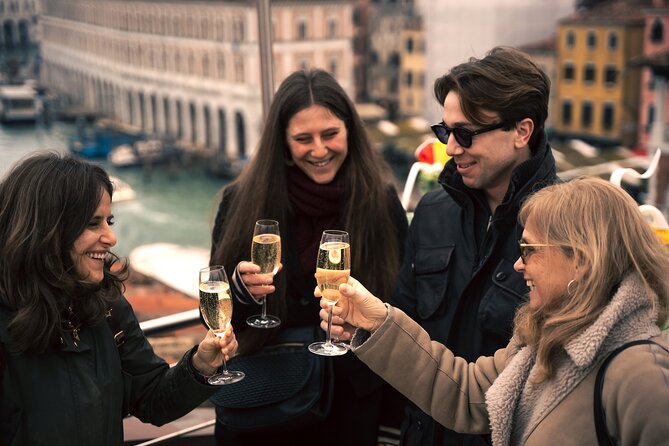 Unseen Venice: Hidden Paths and Rooftop Views - Aperitivo With Prosecco and Snacks: The Real Finish