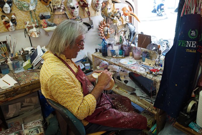 Venetian Carnival Mask Making Class in Venice, Italy - Your Hands-On Mask: Paint, Embellish, and Take It Home