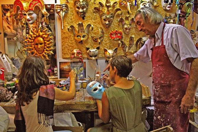 Venetian Carnival Mask Making Class in Venice, Italy - Meet Your Artisan: Small Group, Real Atelier Time