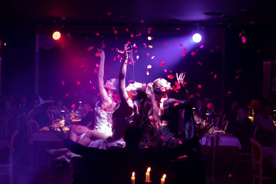 Venice: Cabaret Dinner Show - Cabaret Grand Show: Singers, Dancers, Musicians, and Stage Lights