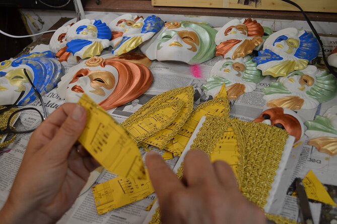 Venice Carnival Mask Making Workshop - Designing Your Own Venetian Carnival Mask (With Real Options)