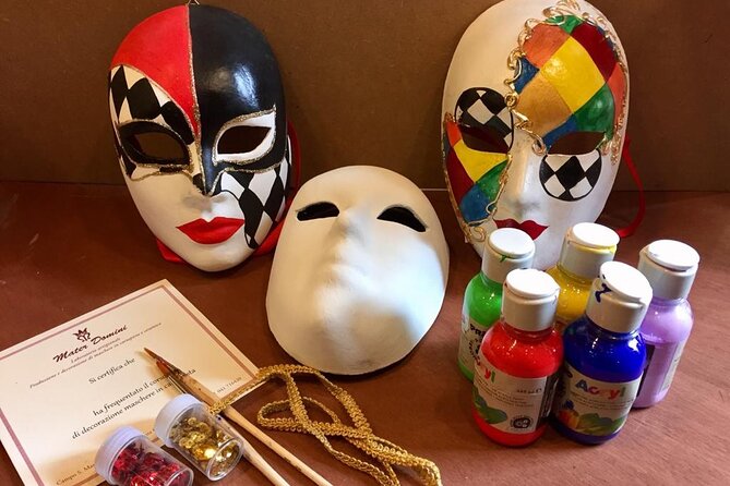 Venice Carnival Mask Making Workshop - A Venetian Master Artisan and the Carnival Mask Story