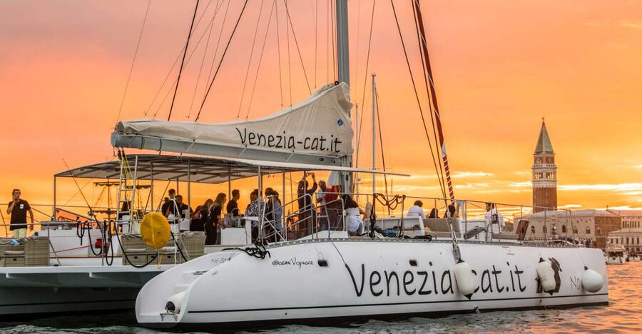 Venice: Catamaran Sunset Jazz Cruise with Aperitivo - Live jazz sax vs. recorded music: set expectations so you enjoy it