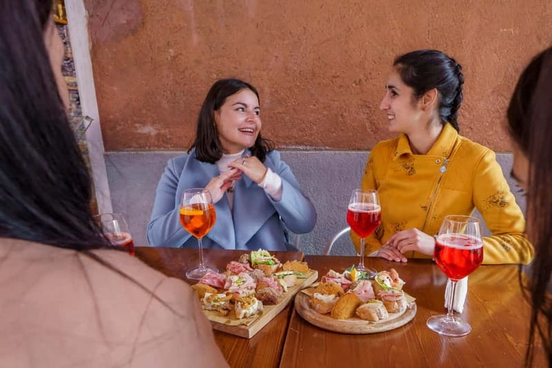 Venice: Cicchetti, Spritz, and Wine Tour in Ghetto Ebraico - What Cicchetti Actually Means (And What You’ll Be Eating)
