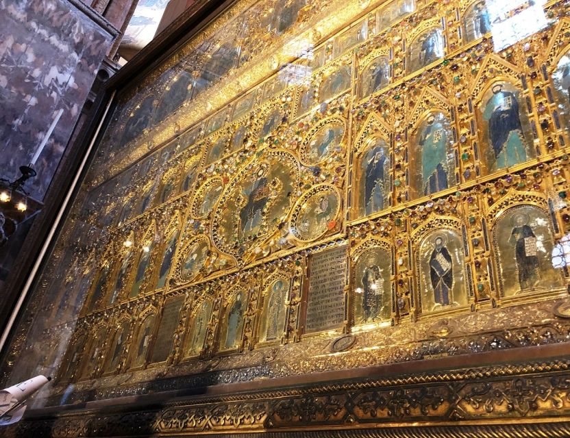 Venice Combo: Gondola, St. Mark’s Basilica Pala d'Oro option - Pala d’Oro: the jewel-encrusted altar that changes how you see the room