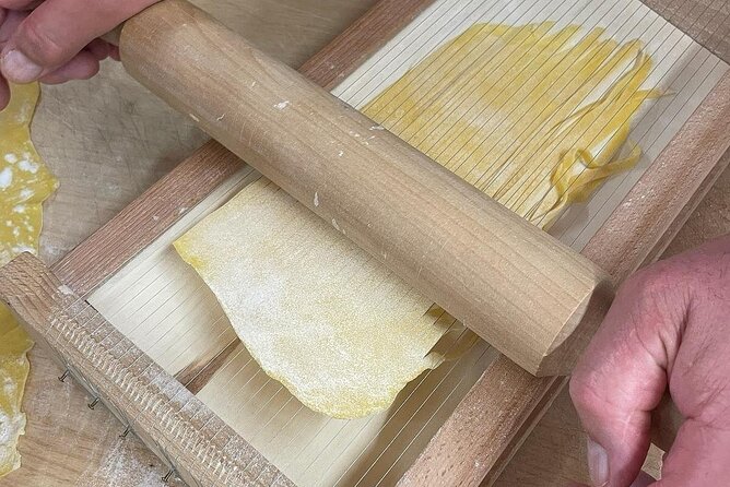 Venice Cooking Class in Mestre Pasta and Tiramisu Wine - Sauces, wine, espresso, and a grappa taste to finish