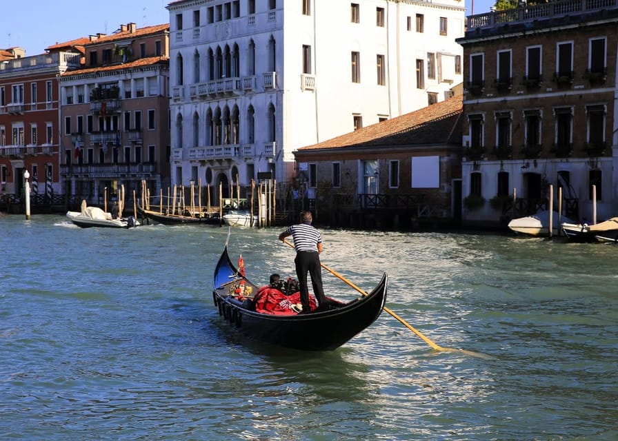 Venice: Crafted Gondola Under Breathtaking Bridge of Sighs™ - Gondolier craft + small-group comfort: 5 people, and seating is weight-based