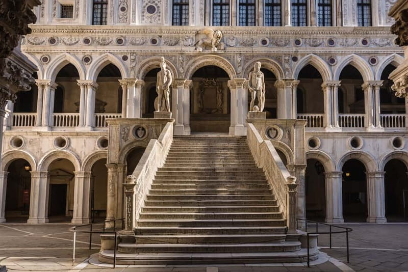 Venice: Doge Palace, San Marco Basilica & Rialto Bridge - Doge’s Palace: Golden Staircase, art, and the machinery of the republic