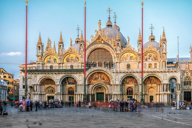 Venice Doge's Palace & St. Mark's Semi-Private Tour, Max 6 People - St. Mark’s Basilica: Golden mosaics, terrace views, and strict entry rules