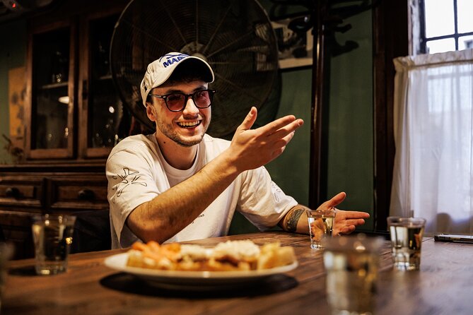 Venice Evening Food Tour: Bites, Drinks & Sit-Down Dinner - Stop 3: Campo Santi Apostoli Fried Cicchetti and Local Wine