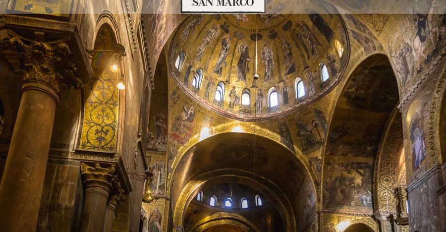 Venice: Gondola Ride & Guided Tour of St. Mark's Basilica - Meeting at St. Mark’s Square: find the brown newsstand