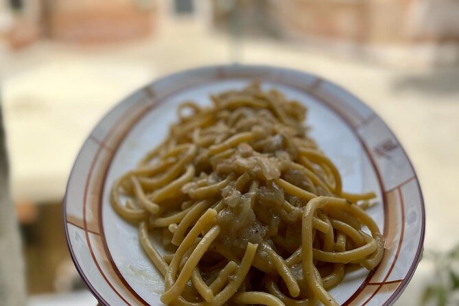 Venice Hands-On Bigoli Pasta Class : Cook & Taste Local Recipes - Cicchetti, then bigoli with two sauces: how the lunch is built