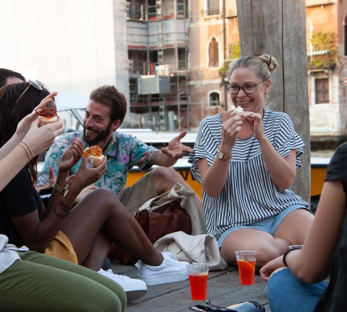 Venice: Local Secrets of Venice Tapas & Wine Walking Tour - Stop 1: Your First Bacaro, Cichetti, and Wine of Your Choice