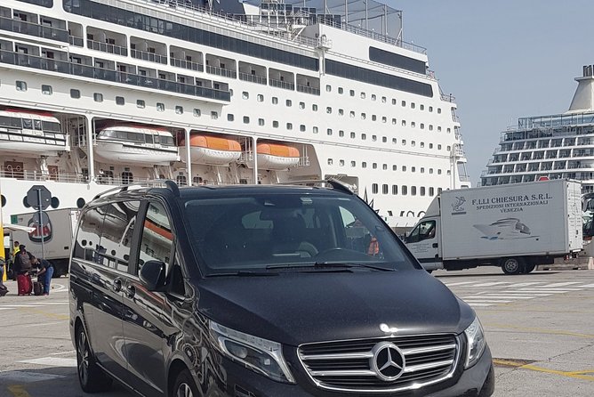 Venice or Fusina cruise to Venice AIRPORT VCE - How the pickup works: cruise terminal, Fusina area, or VCE