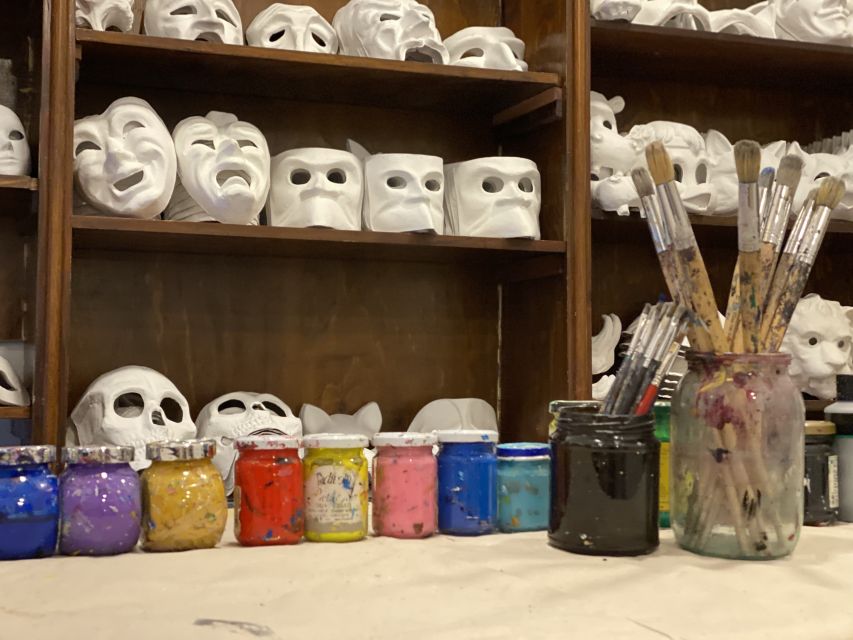Venice: Paint your own Venetian Mask Workshop - The real appeal: a take-home Venice craft you actually finish