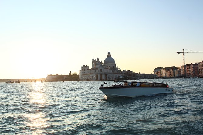 Venice Private Departure Transfer by Water Taxi: Central Venice to Cruise Port - From your central hotel to Venezia Marittima or San Basilio