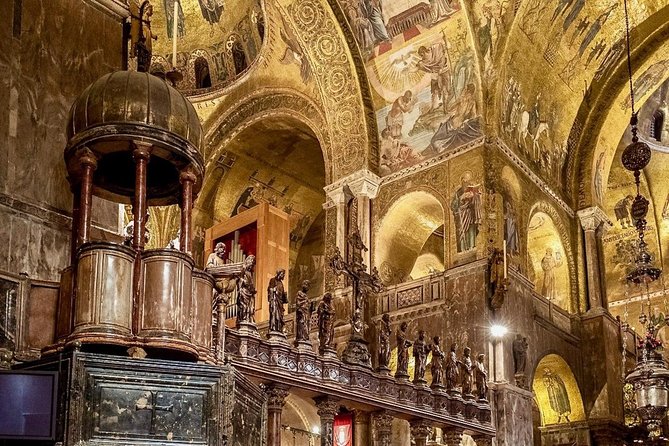 Venice Saint Mark's Basilica afternoon guided tour - First-floor museum, horses, terrace views, and what costs extra
