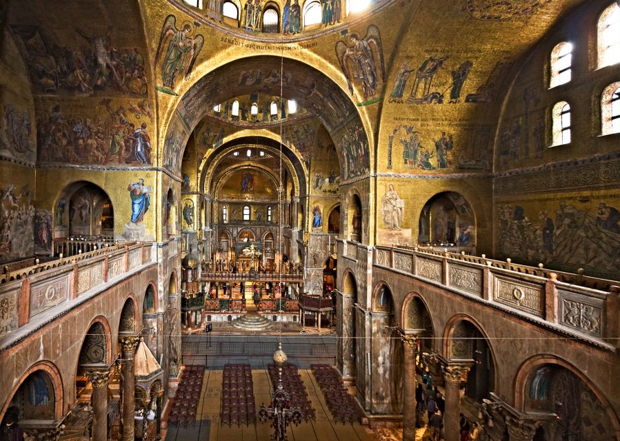 Venice: St. Mark's Basilica, Doge's Palace & Gondola Ride - Entering St. Mark’s Basilica: Golden Mosaics and First-Floor Access
