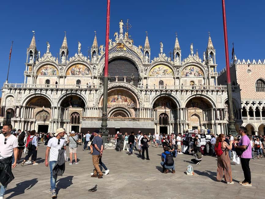 Venice: St Mark's Basilica Entry Ticket with Audio Guide App - Priority entrance vs. security: what your skip ticket does and doesn’t do