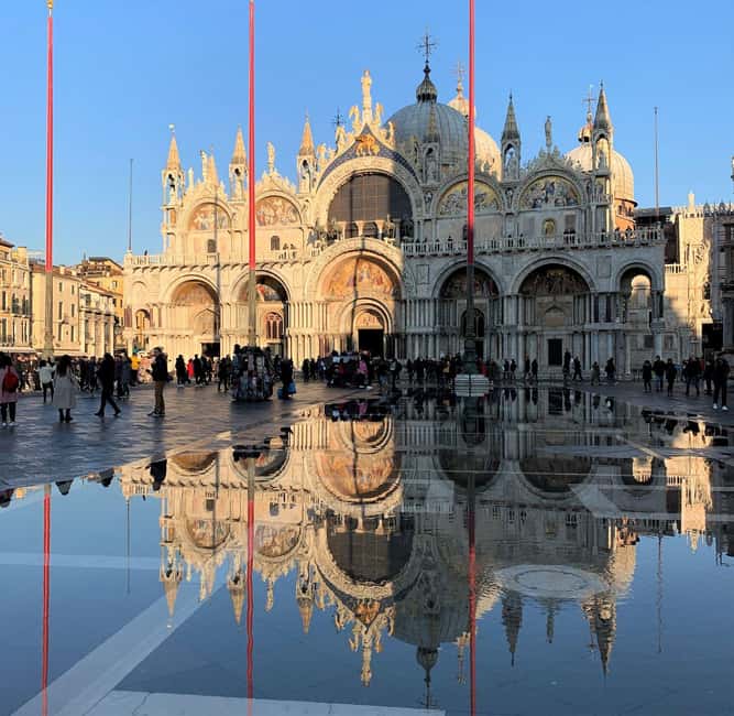 Venice: St. Mark's Basilica Entry Ticket with Pala D'Oro - St. Mark’s Basilica: golden mosaics, marble floors, and Byzantine domes